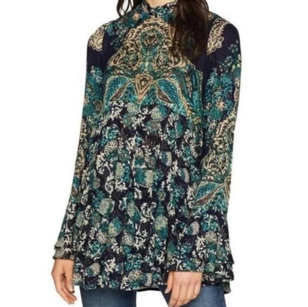 Free People Lady Luck Tunic Top